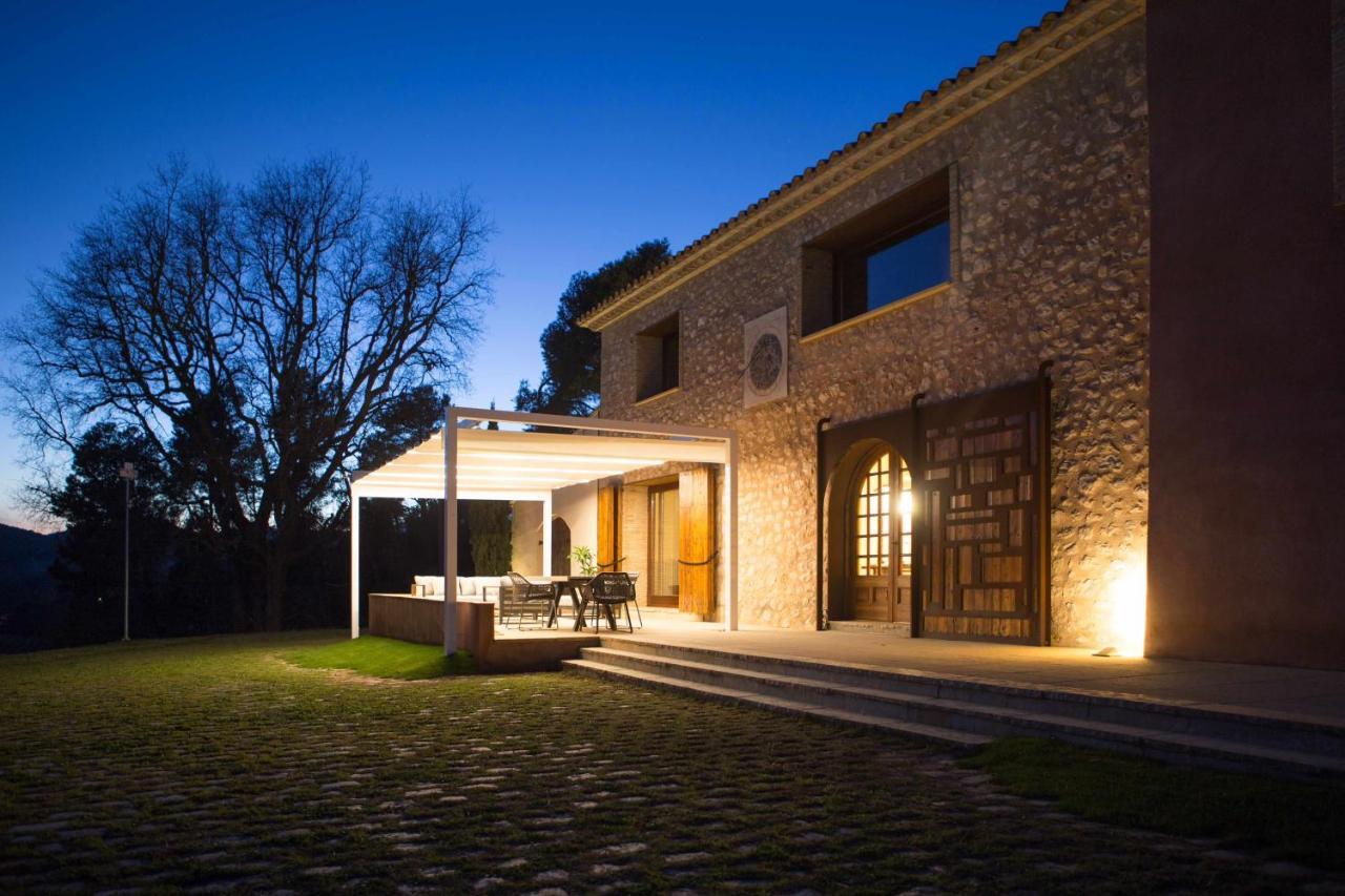 Casa Rural Masia Les Apieres El Pla de Manlleu Экстерьер фото