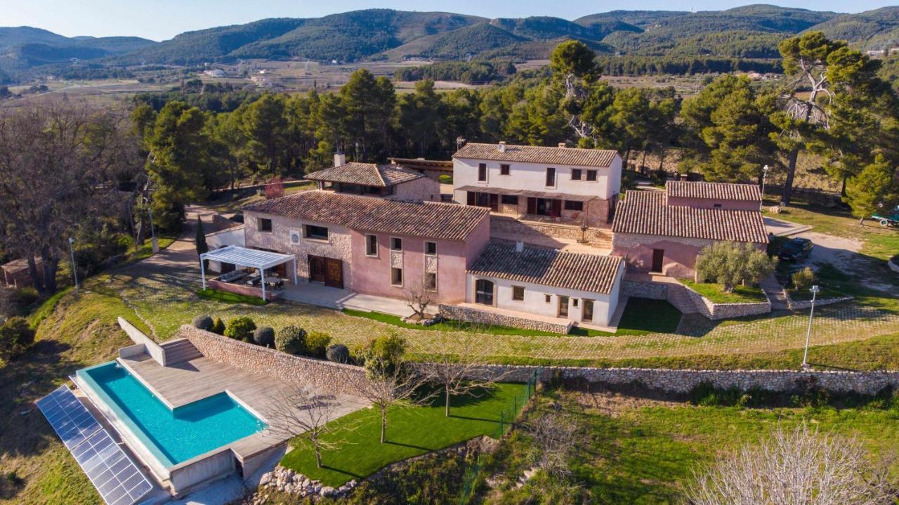 Casa Rural Masia Les Apieres El Pla de Manlleu Экстерьер фото