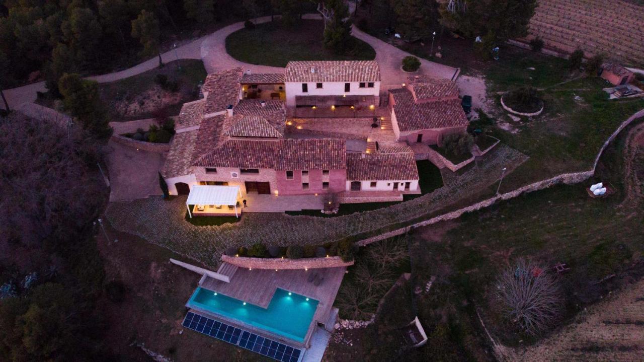 Casa Rural Masia Les Apieres El Pla de Manlleu Экстерьер фото
