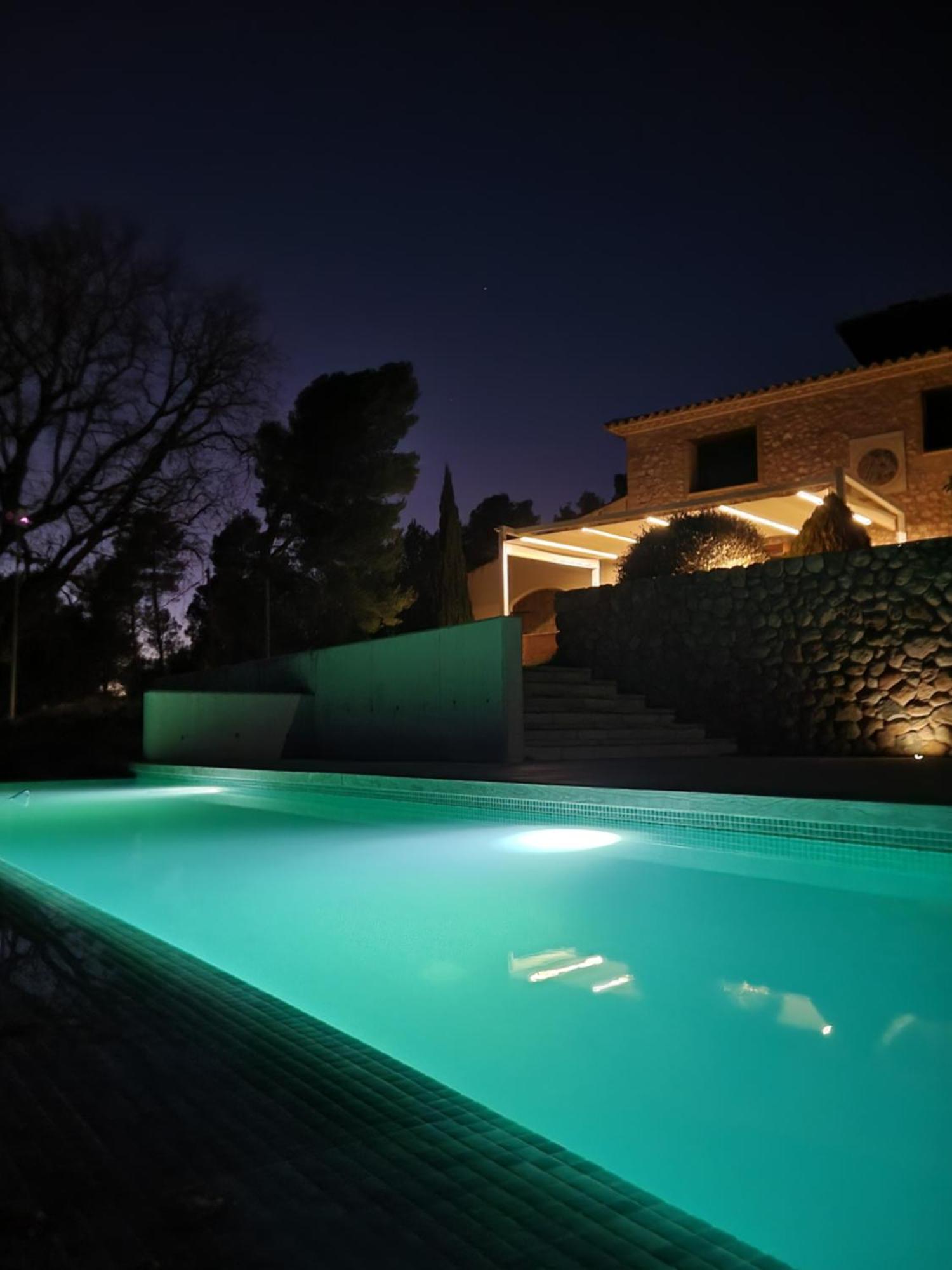 Casa Rural Masia Les Apieres El Pla de Manlleu Экстерьер фото