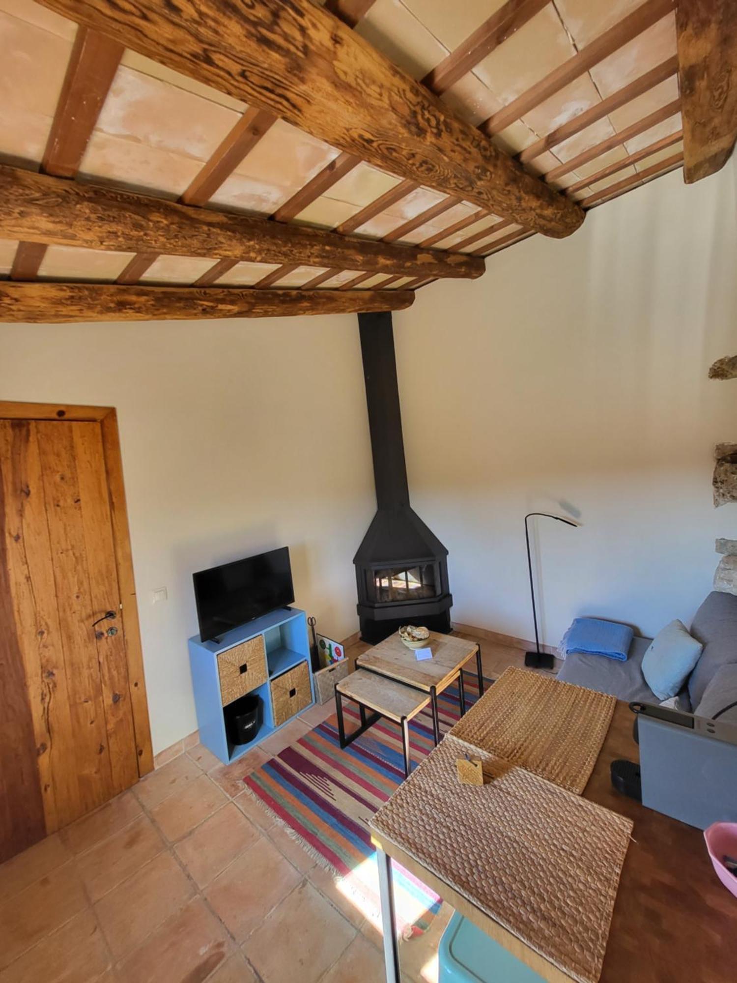 Casa Rural Masia Les Apieres El Pla de Manlleu Экстерьер фото