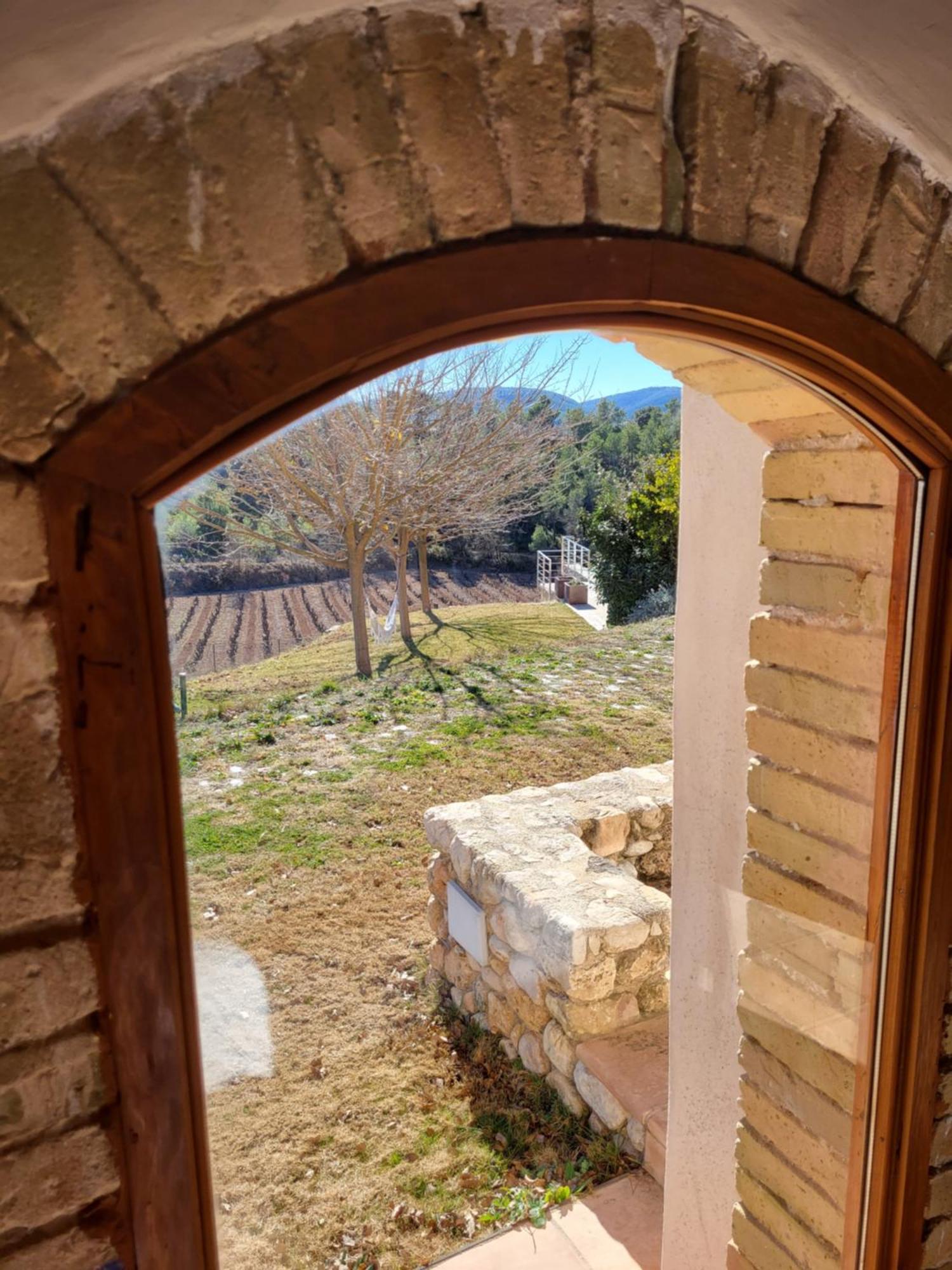 Casa Rural Masia Les Apieres El Pla de Manlleu Экстерьер фото