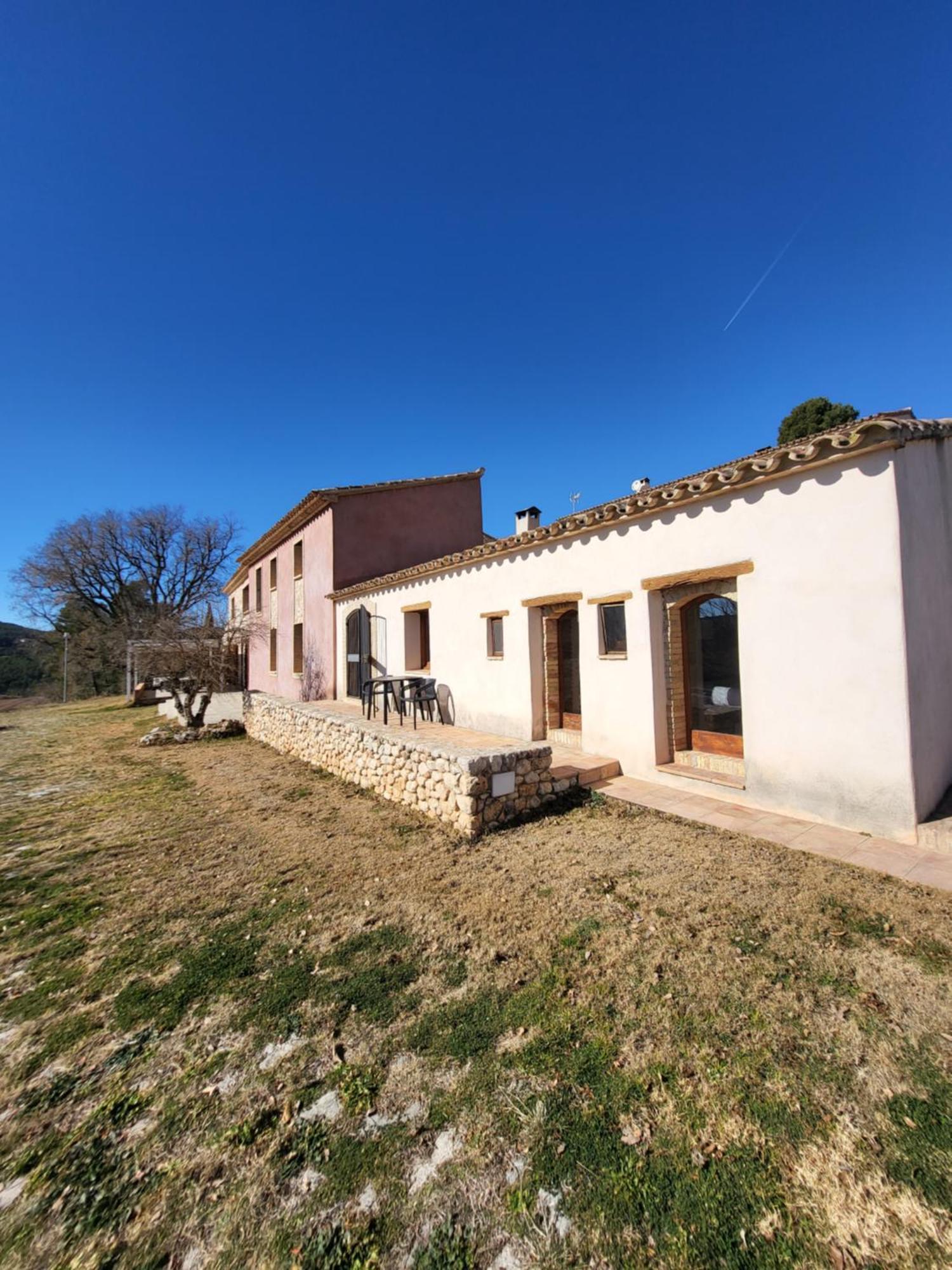 Casa Rural Masia Les Apieres El Pla de Manlleu Экстерьер фото