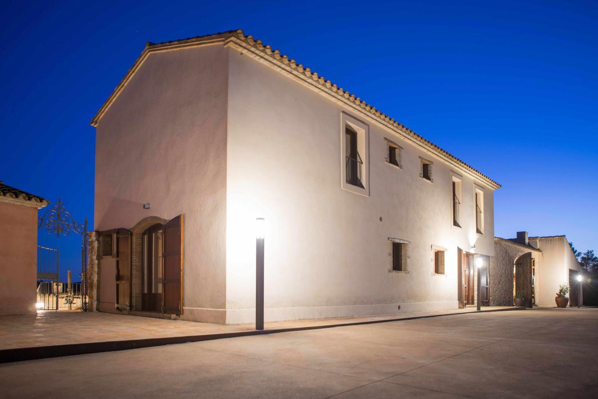 Casa Rural Masia Les Apieres El Pla de Manlleu Экстерьер фото
