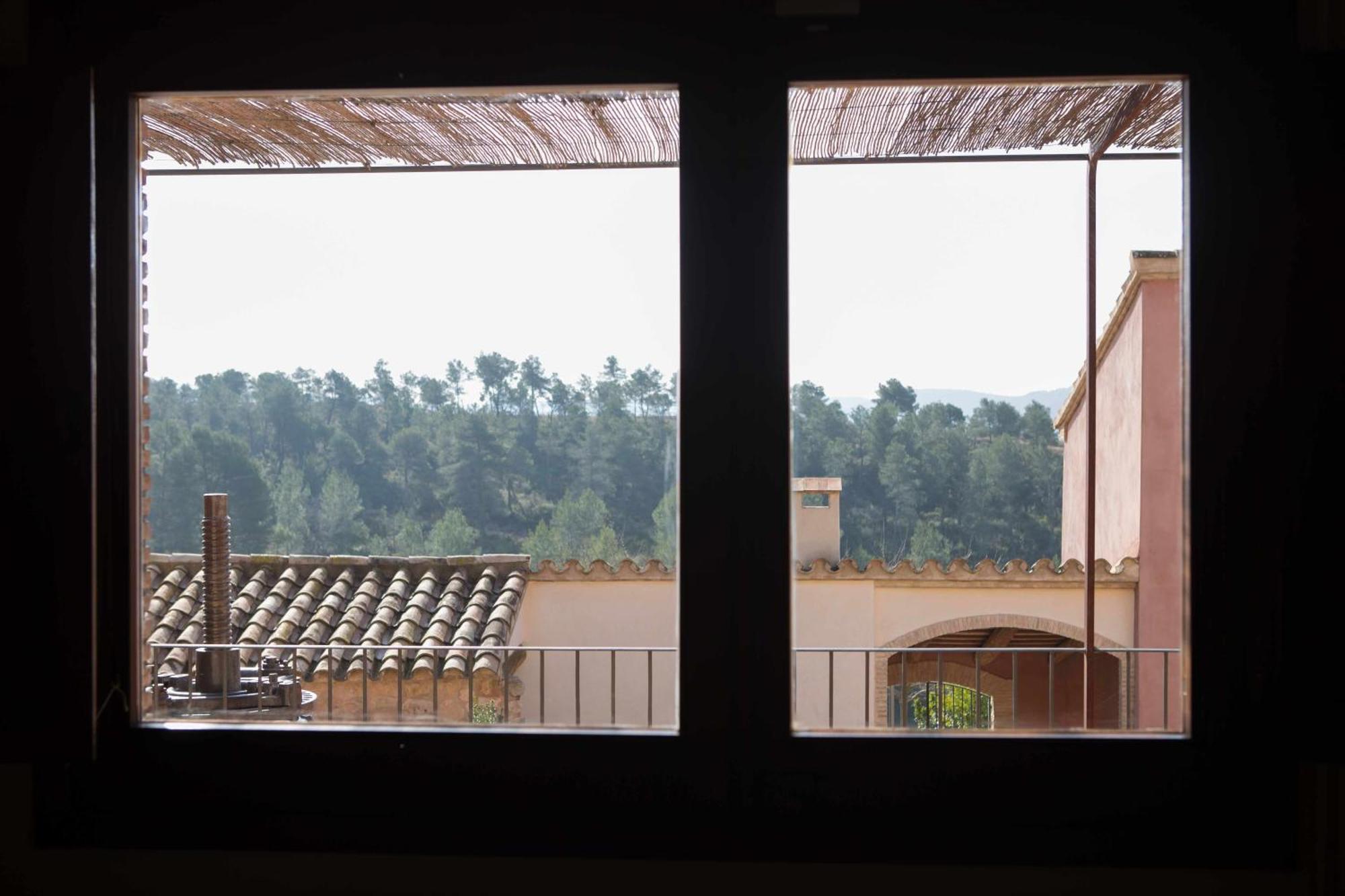 Casa Rural Masia Les Apieres El Pla de Manlleu Экстерьер фото