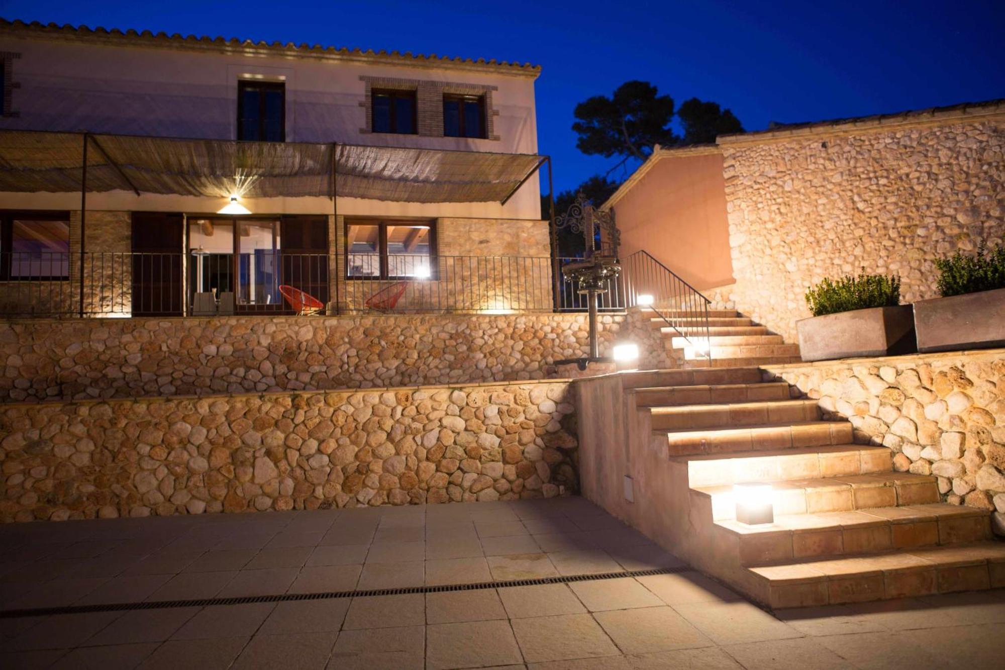 Casa Rural Masia Les Apieres El Pla de Manlleu Экстерьер фото