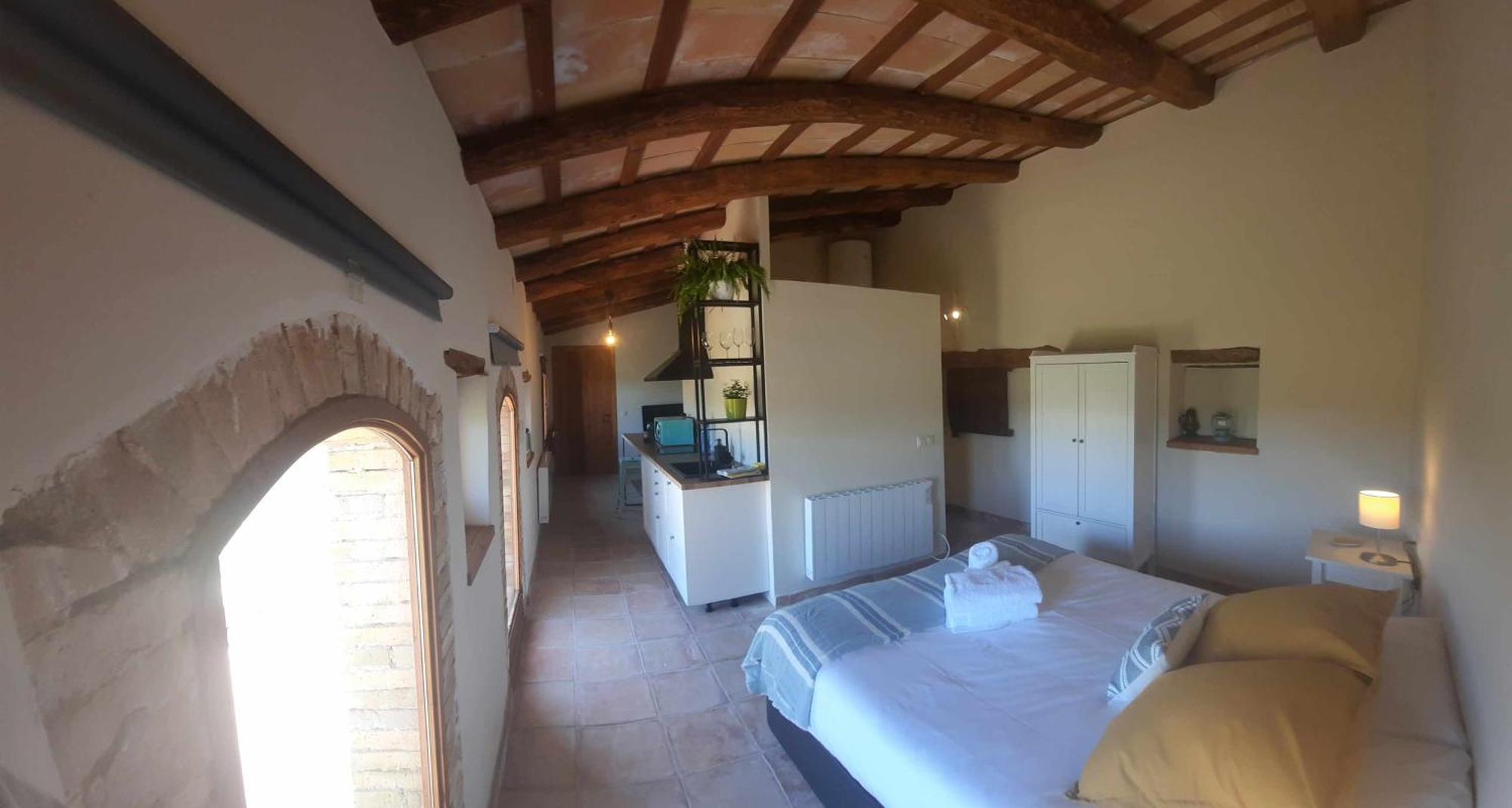 Casa Rural Masia Les Apieres El Pla de Manlleu Экстерьер фото