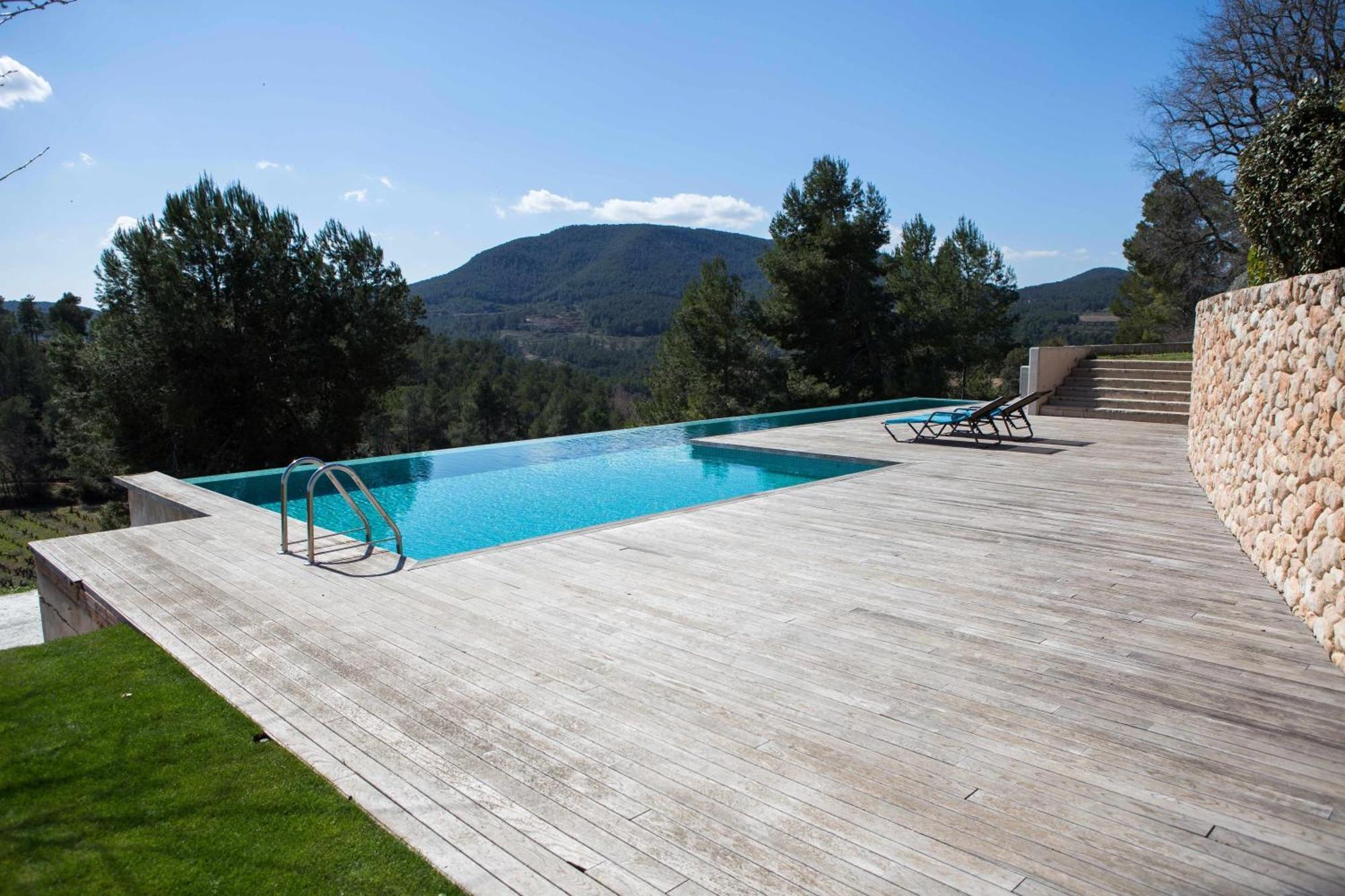 Casa Rural Masia Les Apieres El Pla de Manlleu Экстерьер фото