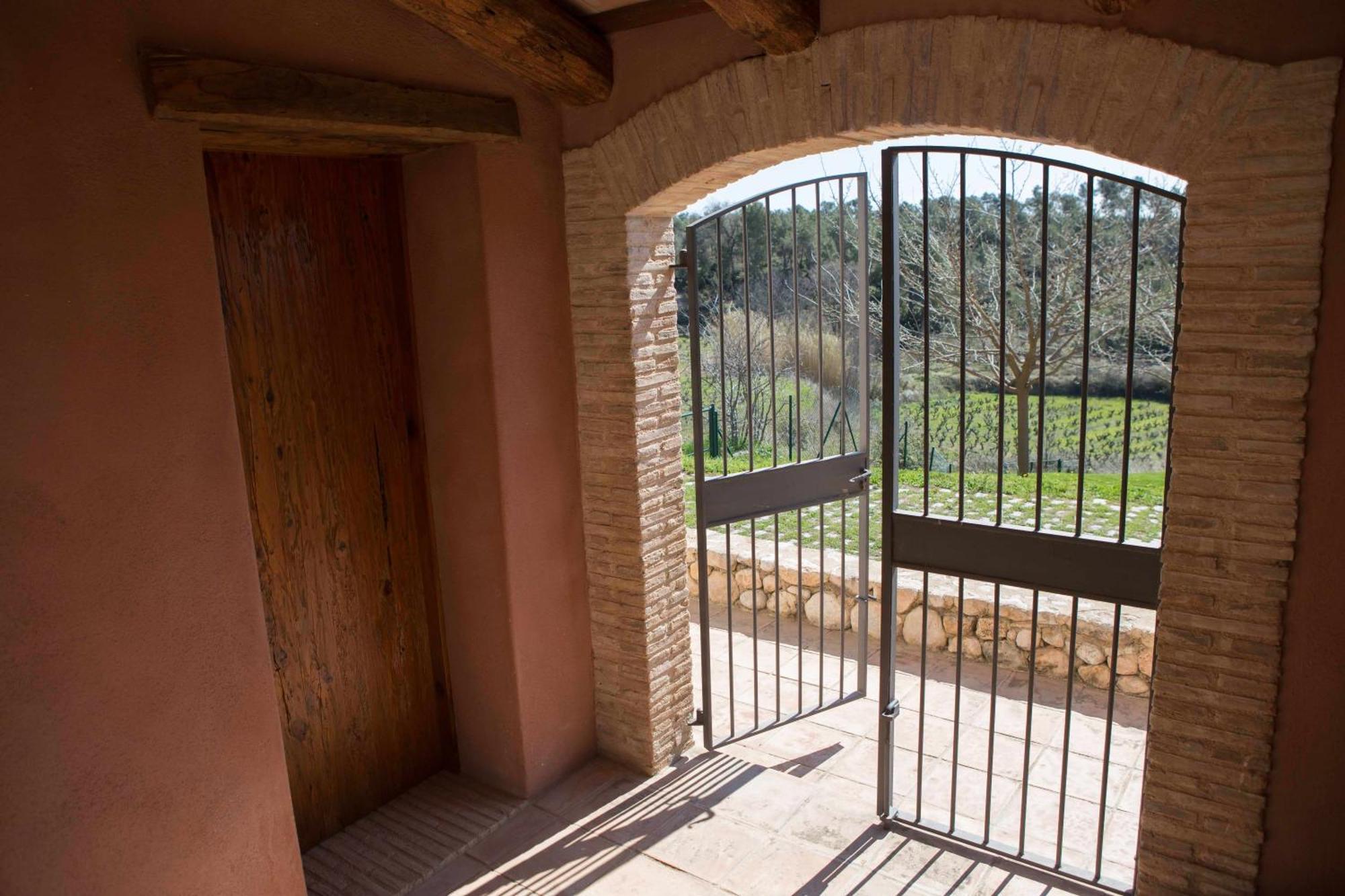Casa Rural Masia Les Apieres El Pla de Manlleu Экстерьер фото