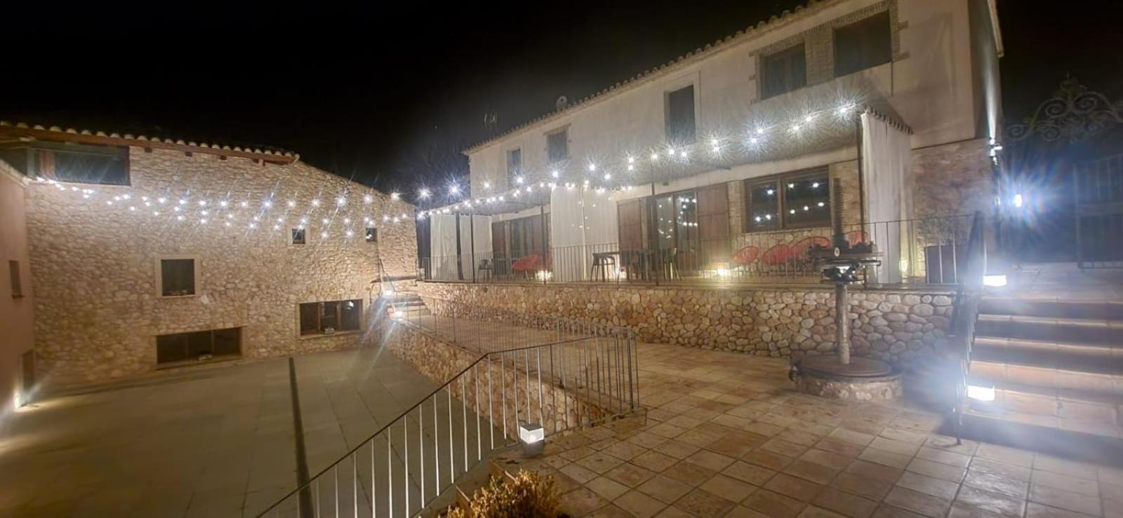 Casa Rural Masia Les Apieres El Pla de Manlleu Экстерьер фото