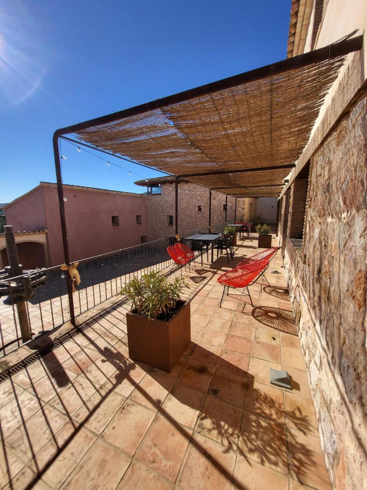 Casa Rural Masia Les Apieres El Pla de Manlleu Экстерьер фото