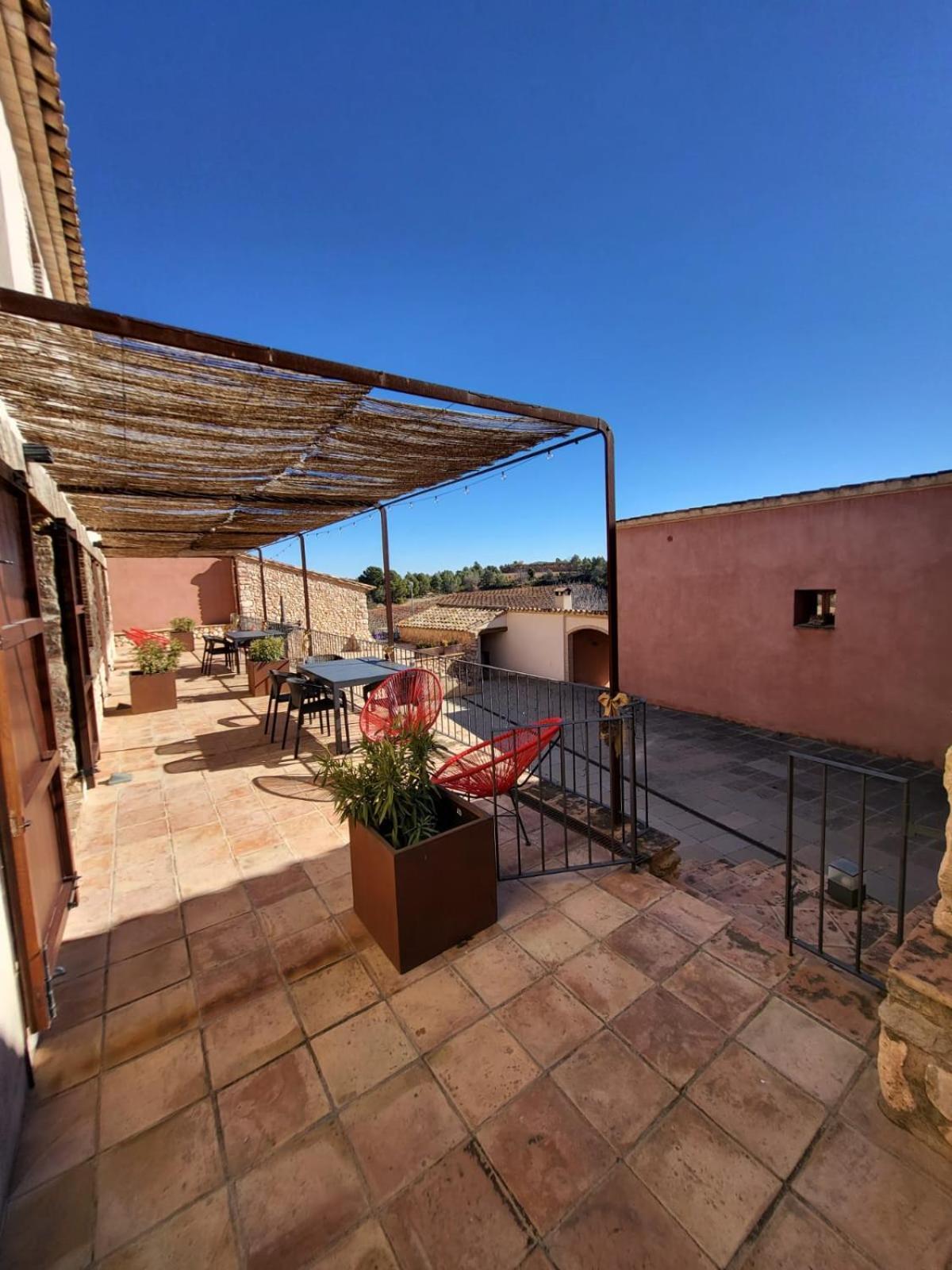 Casa Rural Masia Les Apieres El Pla de Manlleu Экстерьер фото